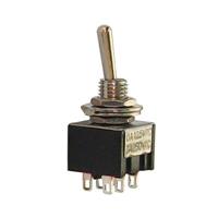 DPDT 6A, On-Off-On Miniature Toggle Switch